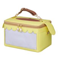 OZaKKa Pom Pom Purin Makeup Box Perfect for Ita Plush and Merchandise Storage Cosplay Carry-On (OMC-SAN-P) - Oshikatsu, Bags, Makeup, Cosmetics,