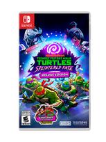 Teenage Mutant Ninja Splintered Fate Deluxe Edition North Switch Turtles (Imported America) - raudona