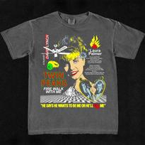Twin Peaks Fire Walk With Me Charcoal Unisex Tshirt For Men Women KH8902 Unisex T-Shirt M gray