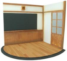 Cobaanii Mokei Kobo Memories Alley Series Showa Era Classroom Assembly Kit 1/12 OY-008