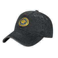 Geras Camino de Santiago Džinsinės Kepurės Su Snapeliu, Susidėvėjusio Denimo, Compostela, Peregrino Snapback Kepurė Vyrams, Sportui, Nesuspaustos, Minkštos Kepurės One Size