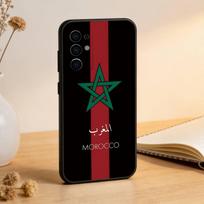 M-Maroc Morocco Flag Phone Case For Samsung S25,S24,S21,S22,S23,S30,Ultra,S20,Plus,Fe,Lite,Note,10,Black Cover Samsung S24ULTRA
