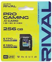 Atminties Kortelė - GoodRam Rival M2AA 256GB Micro SDXC V30 UHS-I U3 170MB/s