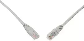 „Solarix“ jungiamasis laidas CAT6 UTP PVC 1m, pilkas, neužstringa