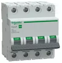 Schneider Electric Schneider Automatinis jungiklis C 6A 4P Easy9 Pro EZ9F57406