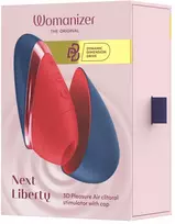 Womanizer Next Liberty Raudona/Blu