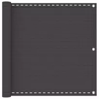 Balkono uždanga Antracito 75 x 1000 cm HDPE ir aliuminis