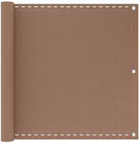 Balkono uždanga 90 x 800 cm HDPE ir aliuminis Stačiakampio