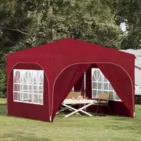 Pop-up šventinis palapinė 290 x 290 x 245 cm Vyšninė