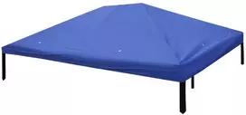 Paviljono uždanga 300 x 400 cm Mėlyna
