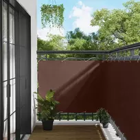 Balkono uždanga 110 x 700 cm Oksfordo audinys Stačiakampio Ruda