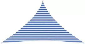 Saulės šešėlio audinys 3,5 x 3,5 x 4,9 m HDPE Trikampio