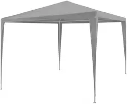Šventės palapinė Šviesiai pilka 300 x 300 x 255 cm