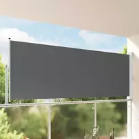 Šoninis tentas 160 x 300 cm Stačiakampio Antracito