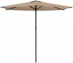 Sodo skėtis 270 x 270 cm Poliesteris Stačiakampio Taupe