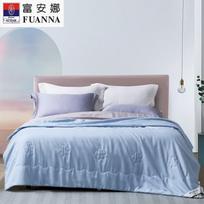 FUANNA Silky Mulberry Silk & Lyocell Blend All-Season Quilt