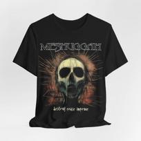 New Meshuggah Band Gift For Fans Full Size Heavy Cotton Black T Shirt TR398 M