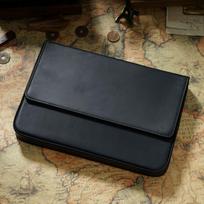 New Arrival Multicolor Color Crazy Horse Leather School Pen Case Box Holder Full Grain Leather Genuine Leather Pencil Box juoda