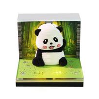 3D Memo Pad Desk Calendar Cuckoo Clock Notepad Sticky Note Desk Decoration Cute Stationery Christmas Item Birthday Gift for Kids