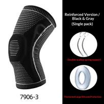 Sports Kneepads for Knee protection Kneepads Outdoor Patella Belt Mountaineering Professional Men Silicone Kneepads Protector M juoda