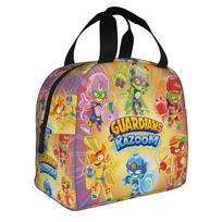 Custom S-Super Z-Zings Cartoon  Insulated Lunch Bag for Camping Travel Game  Waterproof Thermal Cooler Lunch Box Women Men One Size