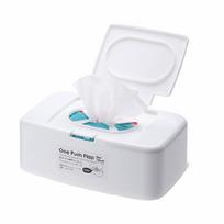 Wet Tissue Box Wet Wipes Dispenser Portable Tissue Box Cotton Swab Storage Box 1