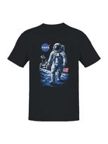Officially Licensed NASA Astronaut Lunar Walk Design Mens T-shirt XL