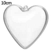 Bomb Heart Shape Creative Sugar Box Food Packaging Candy Box Packaging Plastic heart-shaped Ball 10cm