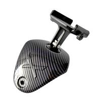 Accessories For XMAX X-MAX 300 2017-2025 Motorcycle Handlebar Upper Faucet Cover With Phone Holder Carbon Fiber Pattern
