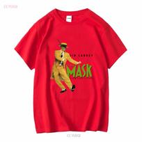 Vintage The Mask Movie Promo T Shirt Jim Carrey Sz XL long or short sleeves vintage Washed Slightly homme Breathable fashion S
