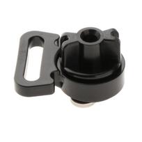 Tie Downs for Kayak Track Mount Black Track Mount Horizontal Tie Down Mount for Securing Coolers, Crate Kayak Accessory 1