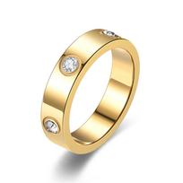 Light Luxury Ring Ins High-end Titanium Steel Couple Ring for Men and Women, Fashionable and Exquisite Ring 6