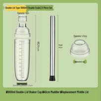 ZISIZ Professional Bartender Shaker Cup