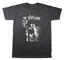 Vtg The Distillers Band For Fans Cotton Black Full Size Unisex Shirt TR698 M