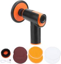 Cordless Car Polisher, Portable Buffer Kit, Rechargeable Battery, Buffer Polisher Kit for Car Detail,Car Scratch Repair 5002C oranžinė