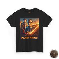 Farm Fires T-Shirt For Unisex, Bill Gates Fire Conspiracy Tee XXXL