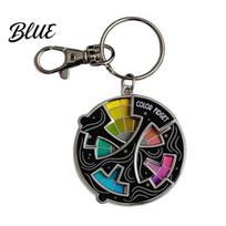 Innovative Color Harmony Tool Fidget Enamel Pin 20 Wheel Spinner 1pc B