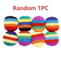 Handmade Knitted Footbag Sacks Set 1/6/12 PCS Assorted to Boost Physical Activity A