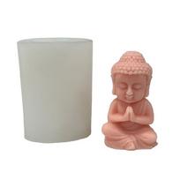 Buddha Statue Soap Candle Mold for Candle Making Buddha Candle Silicone Moulds
