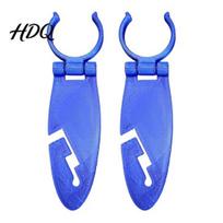 Kayak Gear Clip 2PCS Clip High-Strength Easy Installation Clamps Quick Equipment Release Durable Accessories Outdoor Adventures Secure Abrasion mėlyna