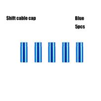 Parts MTB Road Bike End Tip Caps Brake Cable Cap Bicycle Derailleur Cover Shift Cables Accessories 5pcs shift cable caps mėlyna