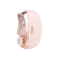 1vnt automatinis nagų priežiūros rinkinys Manikiūro nagų kirpimo mašinėlė suaugusiems kūdikiams Pirštų pirštų žirklės pedikiūrui storų nagų kirpimo mašinėlė rožinė
