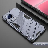 Smūgiams atsparus dėklas Xiaomi 13 Lite 13T Pro Mi13 dangtelis Šarvuotas apsauginis laikiklis Galinis Coque skirtas Redmi 13C Note 13 Pro 4G 5G Fundas Xiaomi 13 pilka spalva