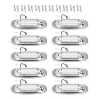 10Pcs Set 16 LEDs Trailer Truck Side Marker Light 1200LM Turn Signal Indicator Lamp IP67 Waterproof for 12‑24V