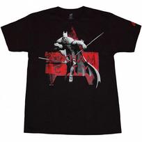 Arkham City Batman 100% Cotton T-shirt Mens Tees Top 4XL