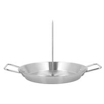 Al Pastor Skewers 304 Stainless Steel Vertical Rotisserie Skewer with 8 10 12in Detachable Spikes