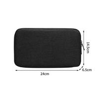 For Electronic Cable Organizer Accessories Storage Bag Elastic Holder for Charger Pencil Mouse Power Banks Zipper Pouch Bag Nylon juoda