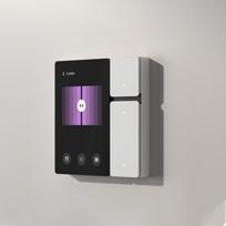 2024 Golden Security 3.5 Inch Smart Home Automation LCD Screen with Built-in 3 Gang Wall Switches EU Standard Scene Panel (as the picture,Eu Standard)