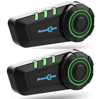 FreedConn KY Motorcycle Helmet Wireless Intercom Helmet Headset with Noise Stereo Voice Waterproof Units Headset, 5.2 Bluetooth, Speakers, Cancelling, juoda