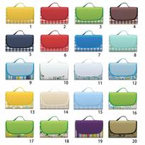 Manufacturer Picnic Blanket Design Custom Polar Waterproof Portable Outdoor Activities Blanket Beach Mat 150*100cm